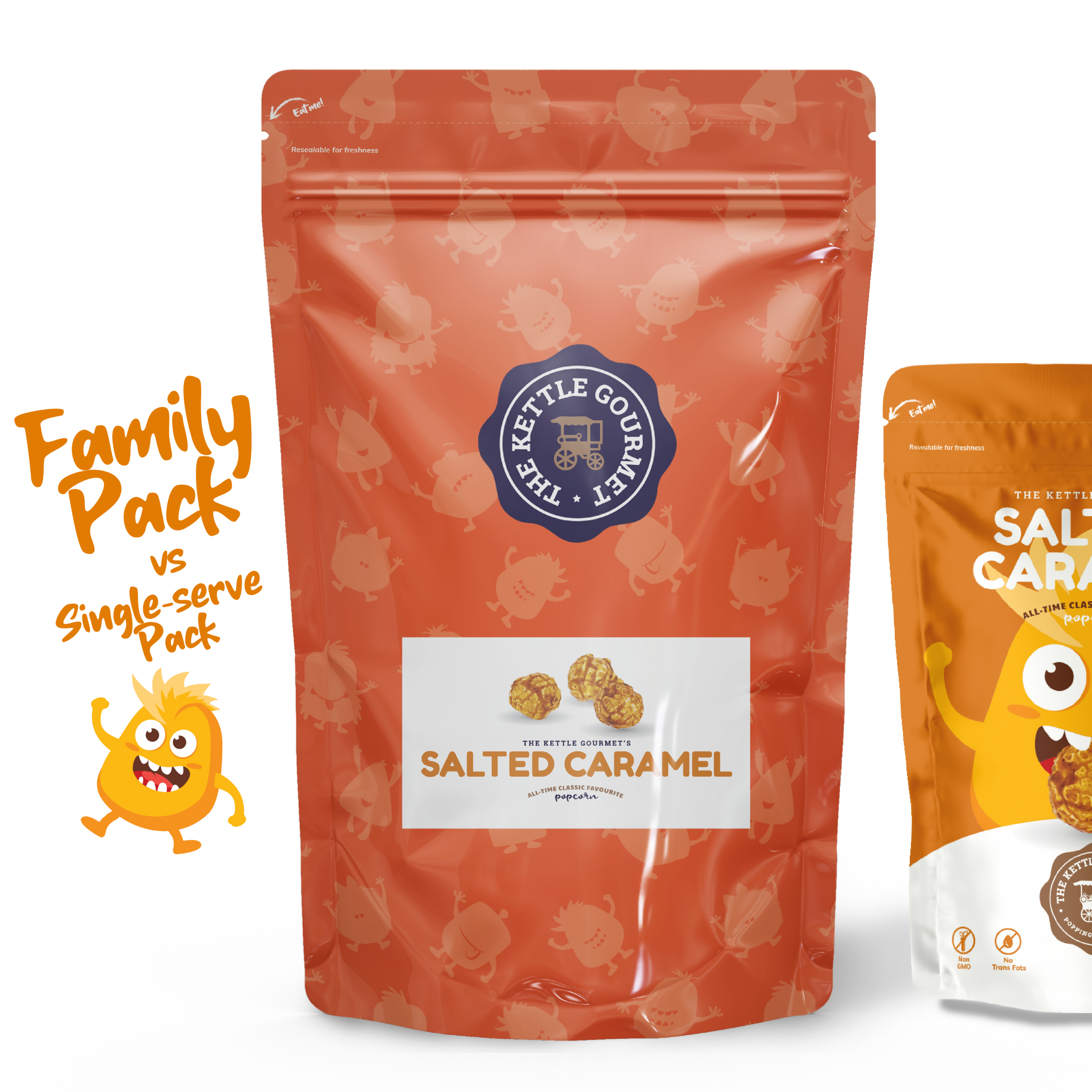 Salted Caramel Popcorn Family Pack - Image 2